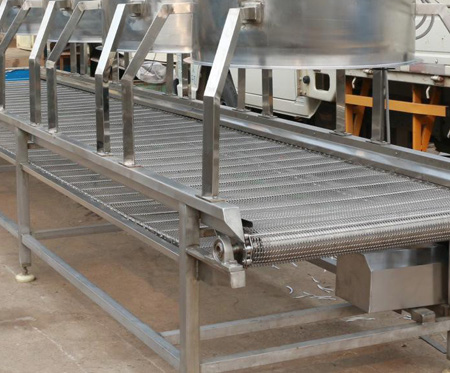 High temperature resistant conveyor belt